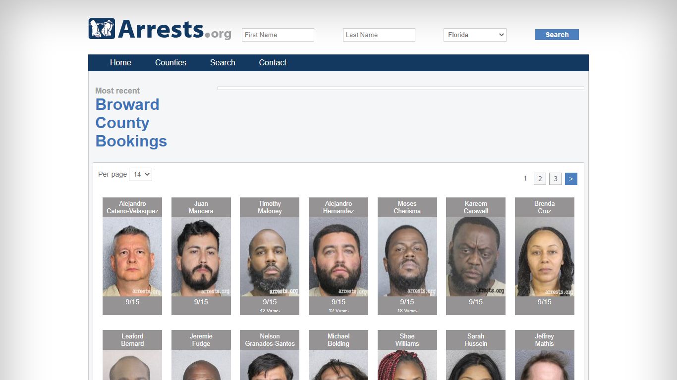 Broward County Arrests and Inmate Search